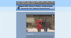Desktop Screenshot of napervillesmartmeterawareness.org